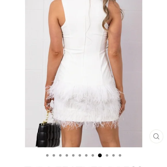 Feather Dress - Picture 2 of 3